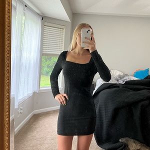 Black sparkly dress